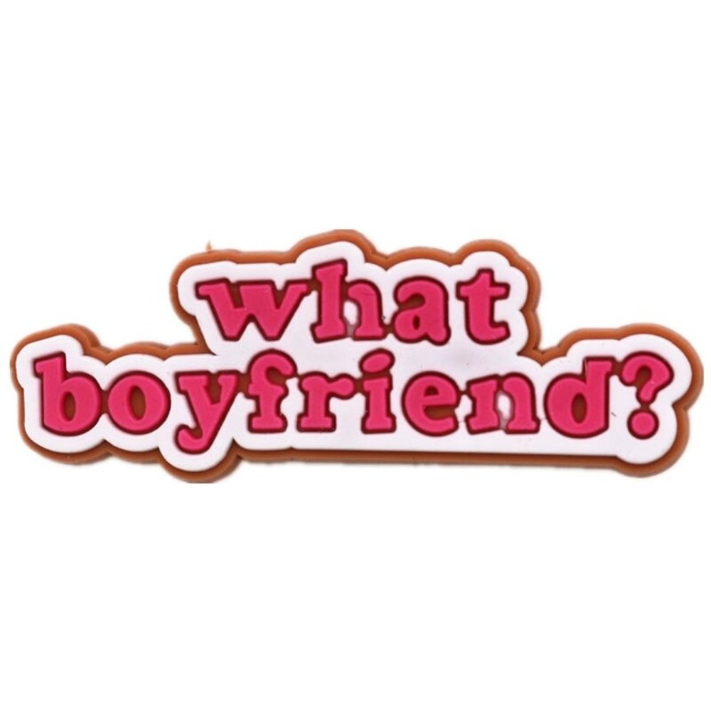 What boy friend Croc Charm